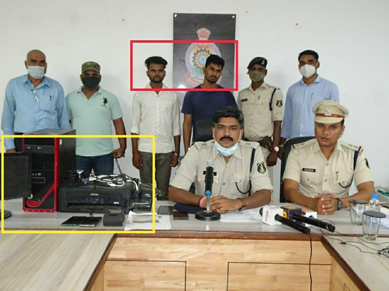 साइबर क्राइम का सरगना एमपी के बीहड़ से गिरफ्तार, निःशक्त से की थी 4 लाख की ठगी, बैंक खाते सीज दो साल में 1.12 करोड़ की ठगी