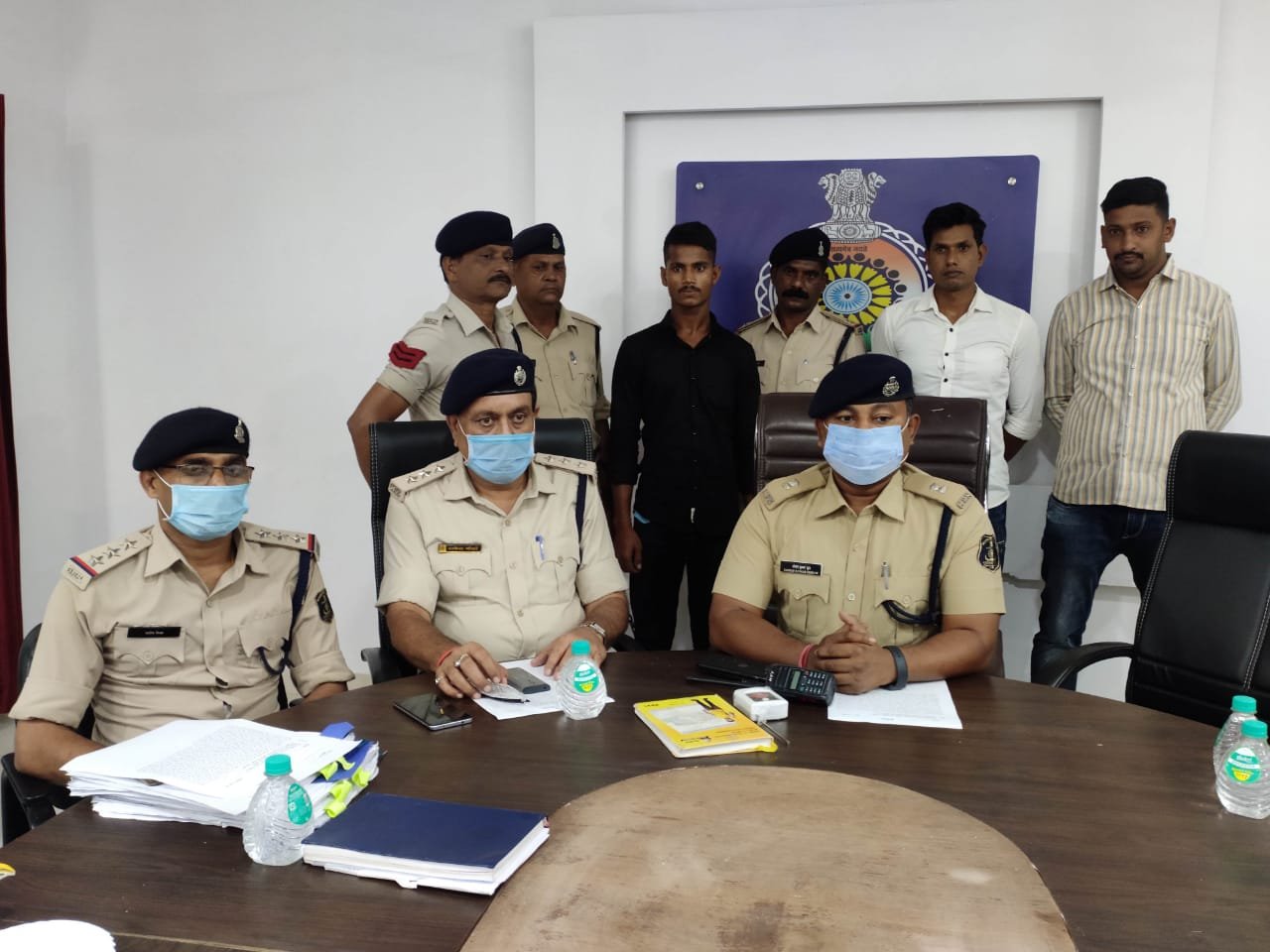 ढाई माह से फरार नेवई फायरिंग घटना का तीसरा आरोपी  बिहार से पकडाया,दुर्ग एवं बिहार पुलिस की संयुक्त कार्यवाही