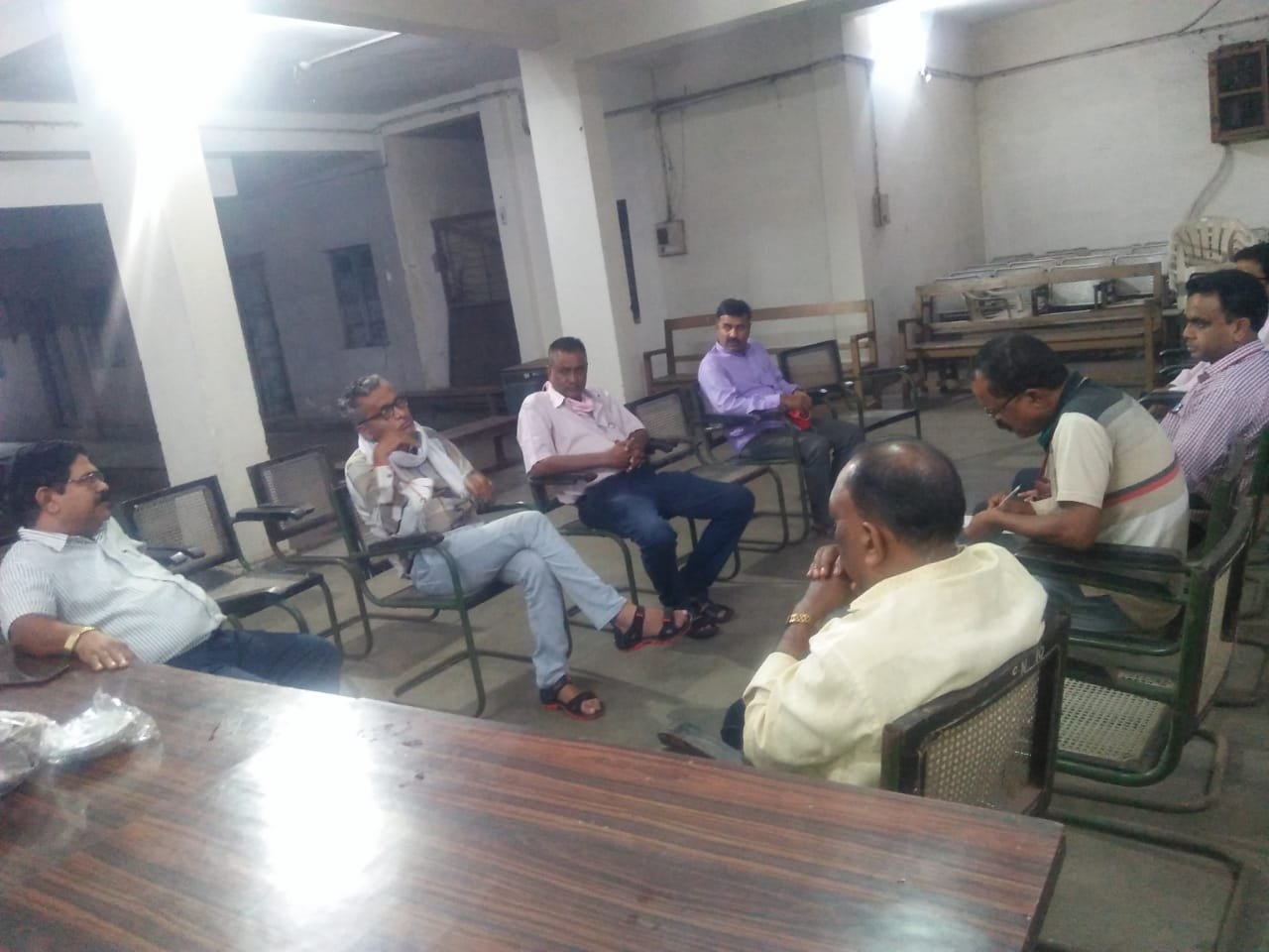 भारत बंद को लेकर संयुक्त ट्रेड यूनियनों की बैठक संपन्न, 25 को मशाल जुलूस 27 को भारत बंद का आह्वान