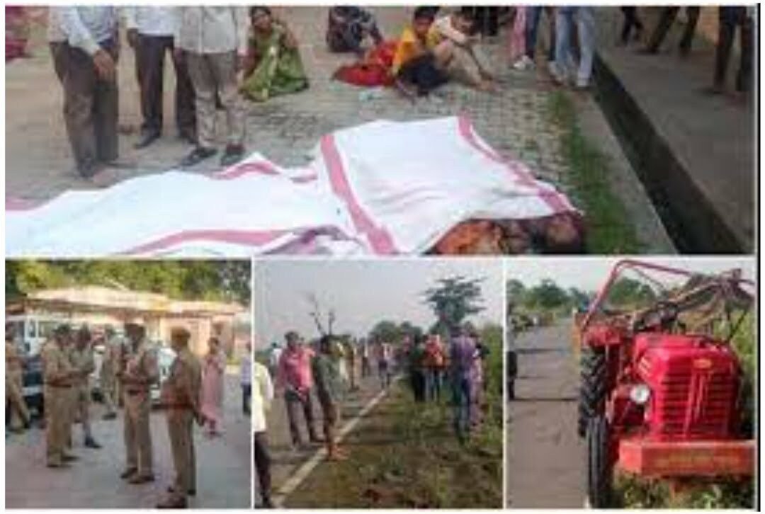 भीषण सड़क हादसे में एक ही परिवार के 11 लोगों की मौत, श्रद्धालुओं से भरी ट्रॉली सड़क किनारे पलटी