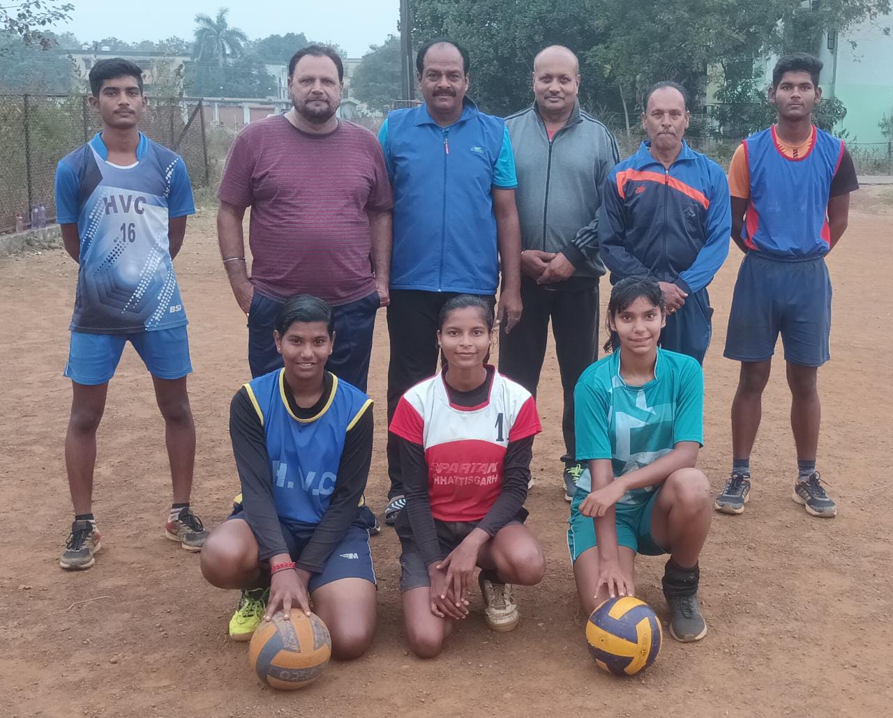 दुर्ग संभाग की टीम में हुडको वॉलीबॉल क्लब के 6 खिलाड़ियों का हुआ चयन, राज्य वॉलीबॉल प्रतियोगिता में भाग लेगी टीम