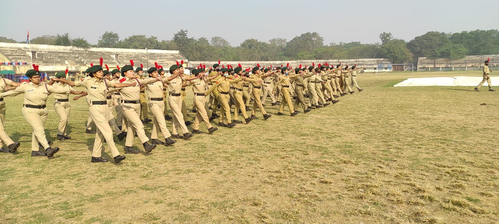 37 सीजी बटालियन एनसीसी दुर्ग द्वारा आयोजित सीएटीसी कैंप -8 में व्याख्यान, फायर फाइटिंग एवं सांस्कृतिक कार्यक्रम की कैडेट्स ने दी प्रस्तुति