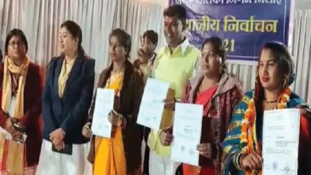 *कांग्रेस के गिरवर, कृष्णा, अनूप, सुनीता और भाजपा से दया सिंह सर्वाधिक मतों के अंतर से जीते* *कांग्रेस के गिरवर, कृष्णा, अनूप, सुनीता और भाजपा से दया सिंह सर्वाधिक मतों के अंतर से जीते*