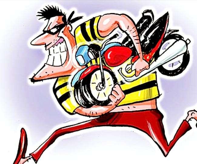 *रावणभाठा से बाईक चोरी कर ले जाता आरोपी सीसीटीवी में कैद, शिनाख़्त बाद तलाश में जुटी पुलिस*