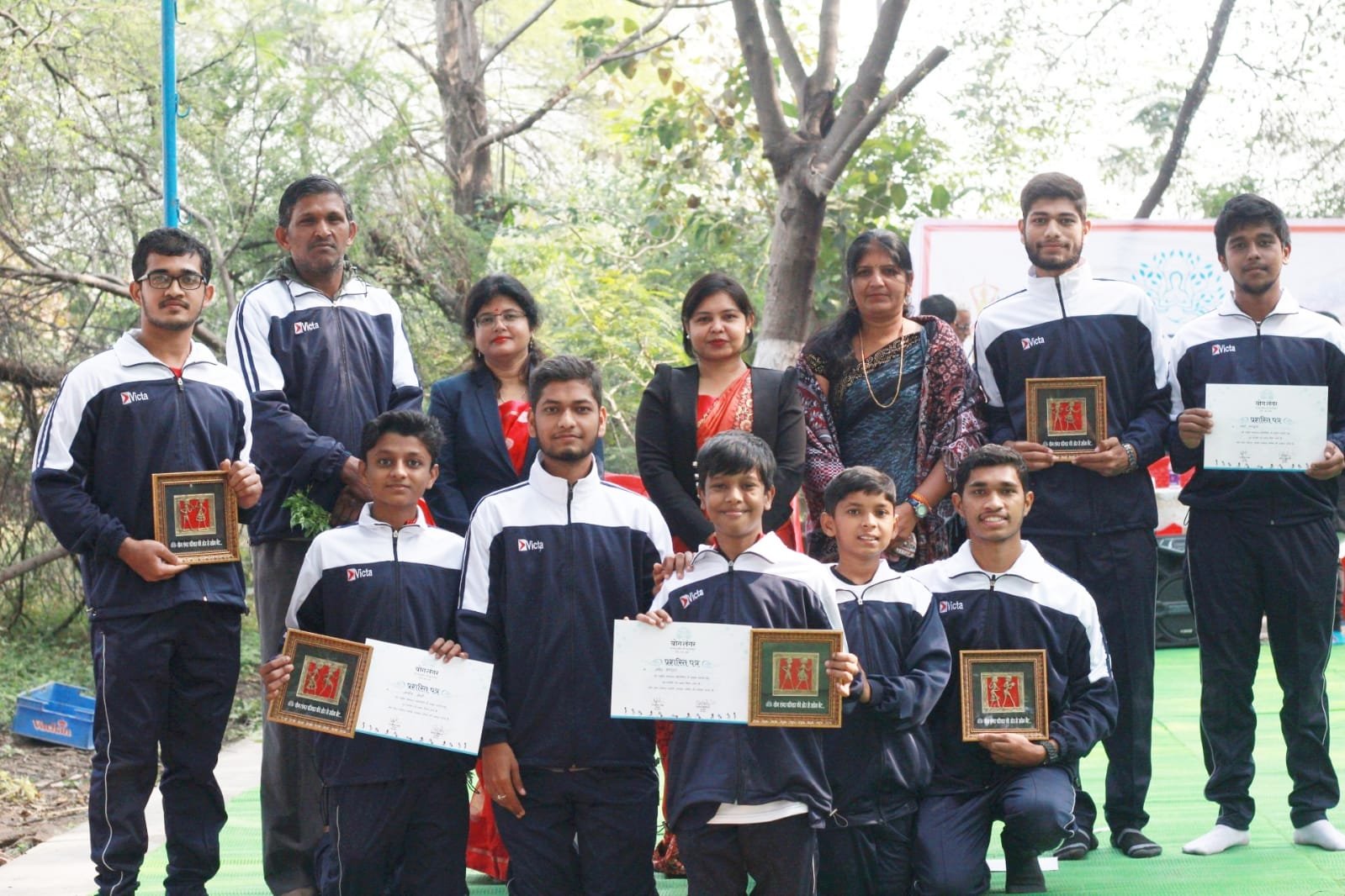 *युवा योग लंगर टीम ने राष्ट्रीय योग प्रतियोगिता विजेता छत्तीसगढ़ योग टीम का किया अभिनंदन*
