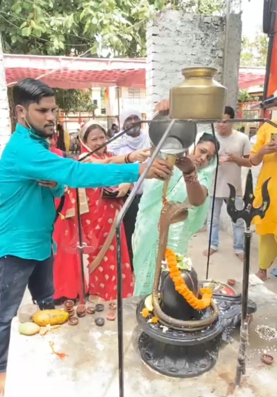 शिव-शनि मंदिर माडल टाऊन भिलाई में मनाई गई शनि जंयती