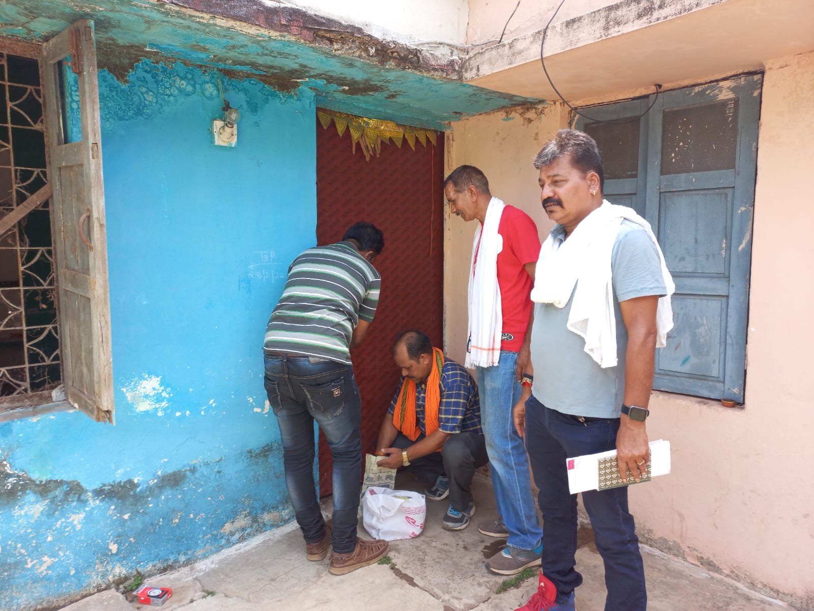 बी एस पी द्वारा भूमाफियाओं और अवैध कब्जेधारिओ के विरुद्ध ताबड़ तोड़ कार्यवाही जारी, वैशाली में खाली कराए गए चार आवास