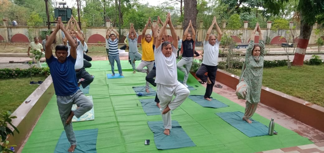 दुग्ध विज्ञान एवं खाद्य प्रौद्योगिकी महाविद्यालय, रायपुर में अंतराष्ट्रीय योग दिवस का आयोजन