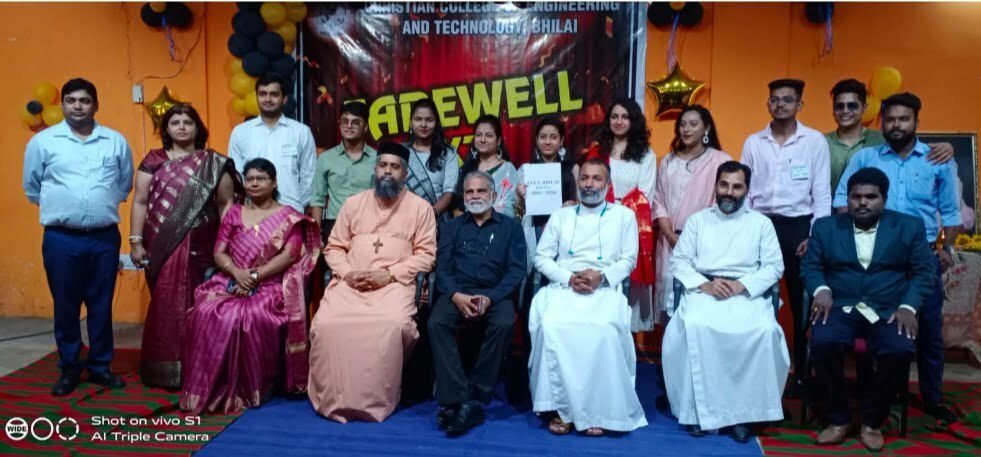 छात्र-छात्राएं शैक्षणिक संस्था के राजदूत होते हैं – डॉक्टर जोसेफ, क्रिश्चियन कॉलेज ऑफ इंजीनियरिंग एंड टेक्नोलॉजी के 2022 के बैच को दी विदाई