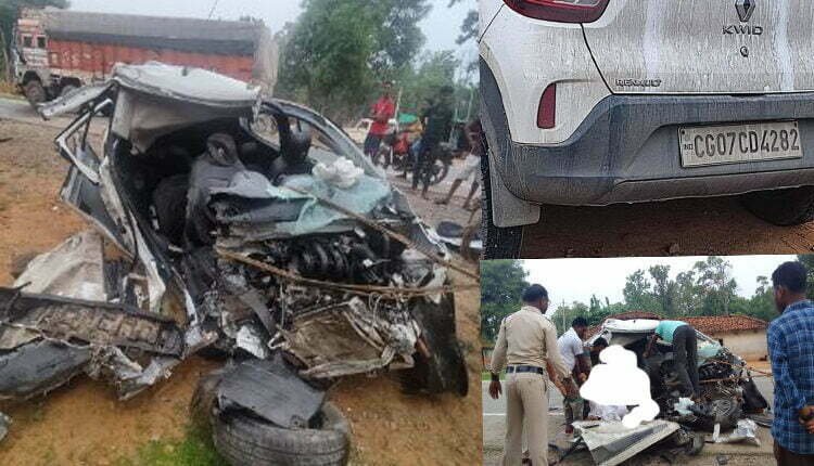 भिलाई स्थित बबीना बार के यादव परिवार के 2 सदस्यों की सड़क हादसे में मौत,3 लोग गम्भीर रूप से घायल