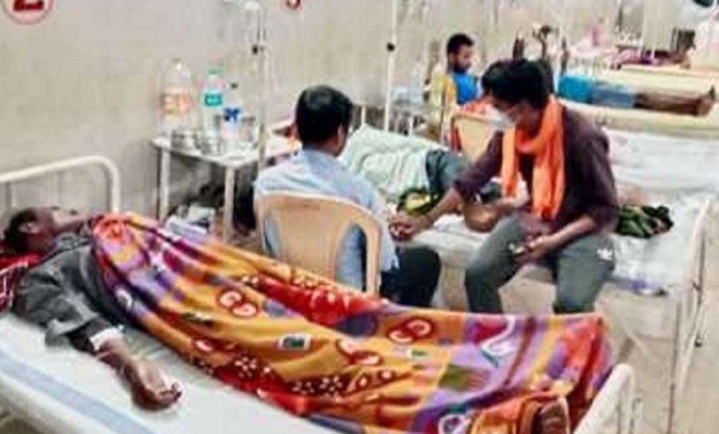 डायरिया के एक दर्जन से ज्यादा मरीज मिलने से हड़कम्प, सात गंभीर सुपेला अस्पताल में, स्वास्थ्य टीम मौके पर