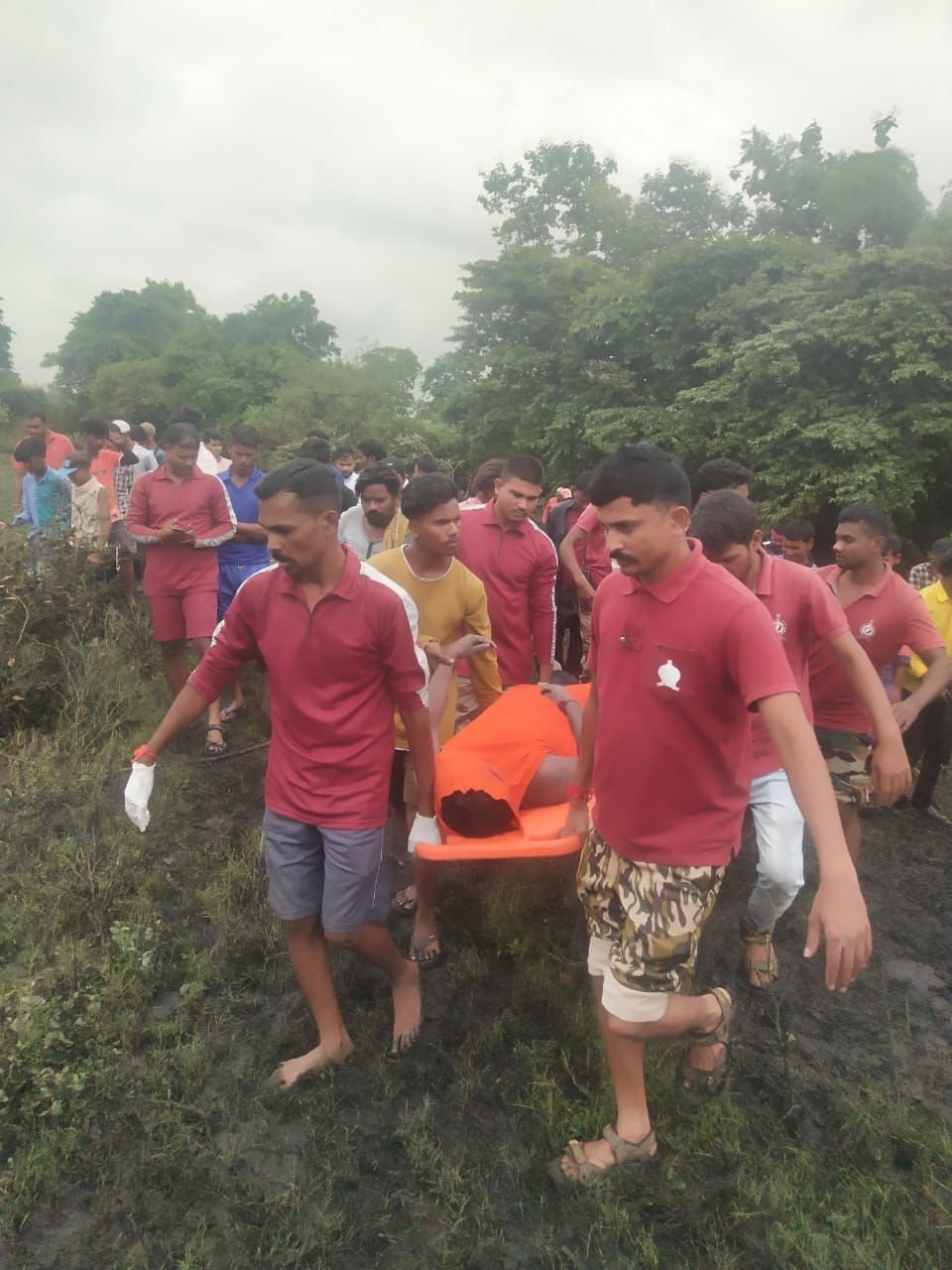 ग्राम उरला नाला में डूबने से युवक की मौत, नहाने के दौरान गिरा था नाले में, आज एसडीआरएफ की टीम ने निकाला शव