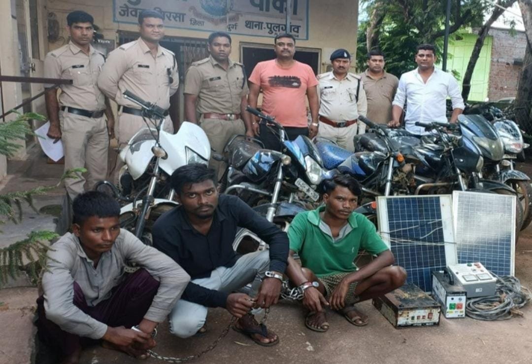 सात “शौकीन” चोर गिरफ्तार, पुलगांव पुलिस की सफलता