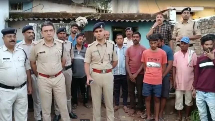हार जीत का दांव लगाने के शौकीन 20 आरोपी सपड़ाए, जामुल पुलिस की ताबड़तोड़ कार्रवाई