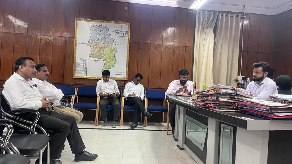 सीएसआर राशि 40 करोड़ से नगरीय निकायों का विकास बीएसपी : कलेक्टर