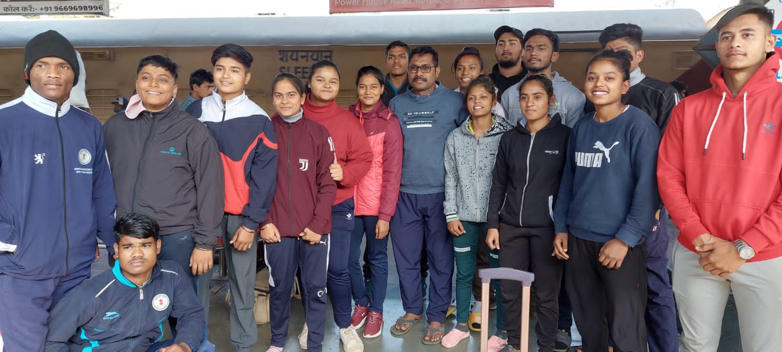 राष्ट्रीय जूनियर जूडो प्रतियोगिता के लिए बालक बालिका टीम घोषित