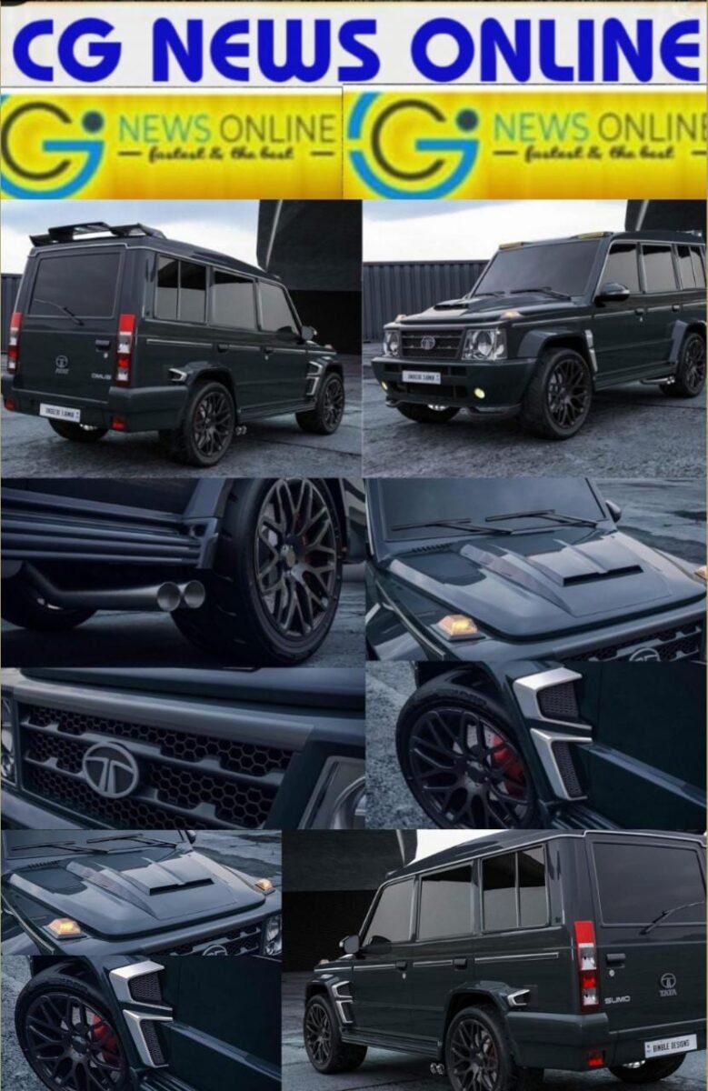 <em>धांसू TATA SUMO की डिजिटल डिजाइन देख आपका भी आ जाएगा ❤️ Mercedes G Wagon 🔷 Mercedes G63 Rocket को देगी टक्कर</em> <em>धांसू TATA SUMO की डिजिटल डिजाइन देख आपका भी आ जाएगा ❤️ Mercedes G Wagon 🔷 Mercedes G63 Rocket को देगी टक्कर</em>