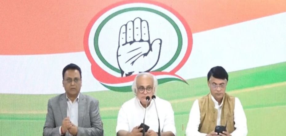 <em>पत्रवार्ता में एआईसीसी ने ईडी और मोदी पर दागा “निशाना” 🛑 कहा-राहुल की भारत जोडो़ यात्रा की है बौखलाहट</em>