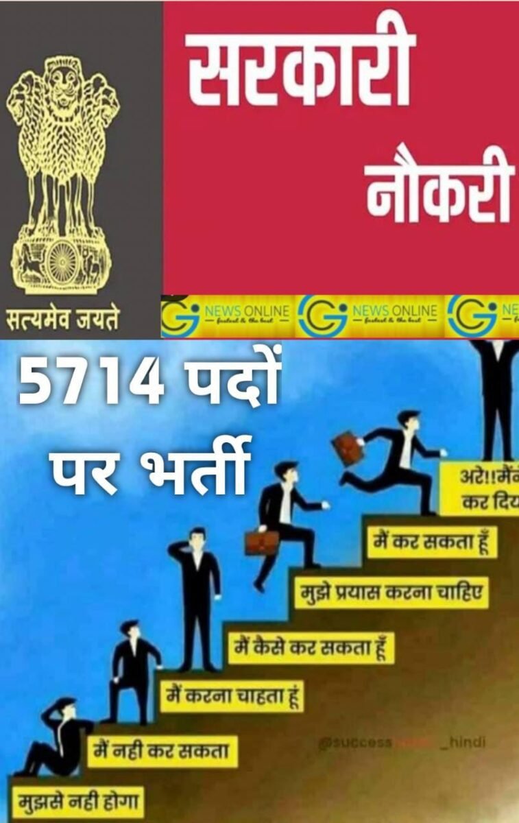 <em>महिला और बाल विकास विभाग में 5714 पदों पर जम्बो भर्ती, 10वीं से ग्रेजुएट युवाओं को मिलेगा चांस, अंतिम 13 दिन के भीतर करें आवेदन</em> <em>महिला और बाल विकास विभाग में 5714 पदों पर जम्बो भर्ती, 10वीं से ग्रेजुएट युवाओं को मिलेगा चांस, अंतिम 13 दिन के भीतर करें आवेदन</em>