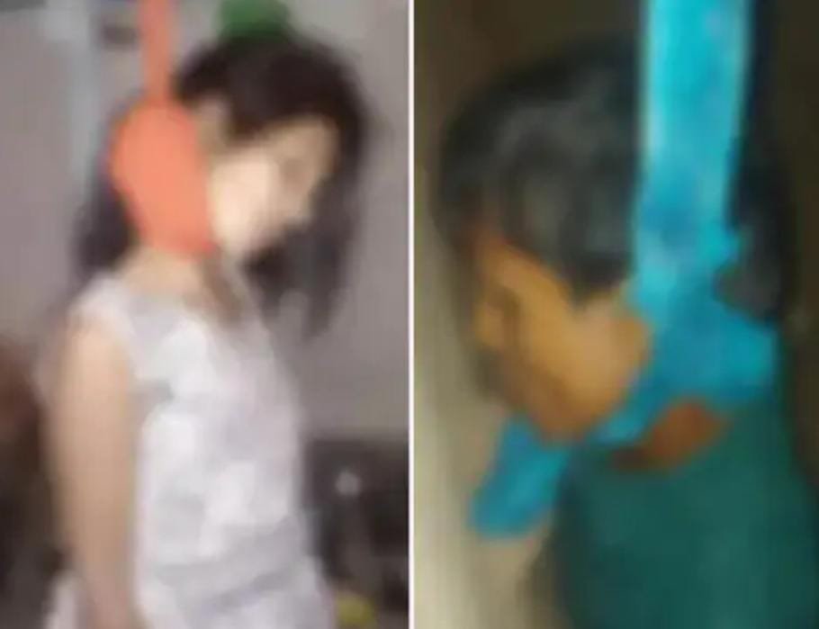 <em>CG BREAKING 🛑 LOVE MARRIAGE के 7 साल बाद पति-पत्नी की फंदे से लटकती मिली लाश, फैली थीं टूटी चूड़ियां और शराब</em>