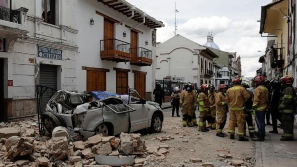 इस देश में 6.7 तीव्रता के शक्तिशाली भूकंप, 13 लोगों के मौत की खबर अधिकांश शहरों की इमारतों को हुआ नुकसान