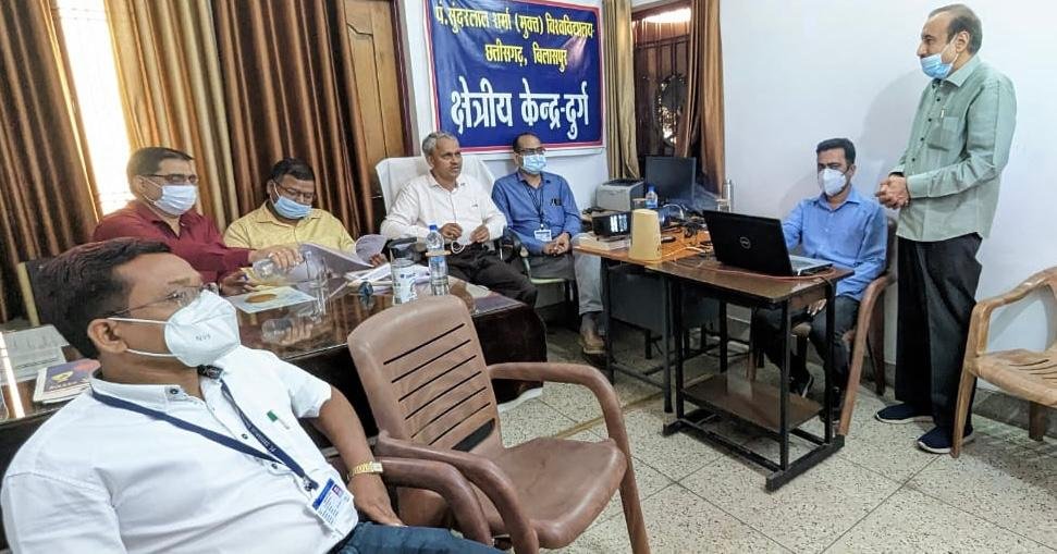 <em>भिलाई पहुंची नेक टीम ने मुक्त विश्वविद्यालय के क्षेत्रीय व अध्ययन केन्द्रों का किया निरिक्षण</em> <em>भिलाई पहुंची नेक टीम ने मुक्त विश्वविद्यालय के क्षेत्रीय व अध्ययन केन्द्रों का किया निरिक्षण</em>