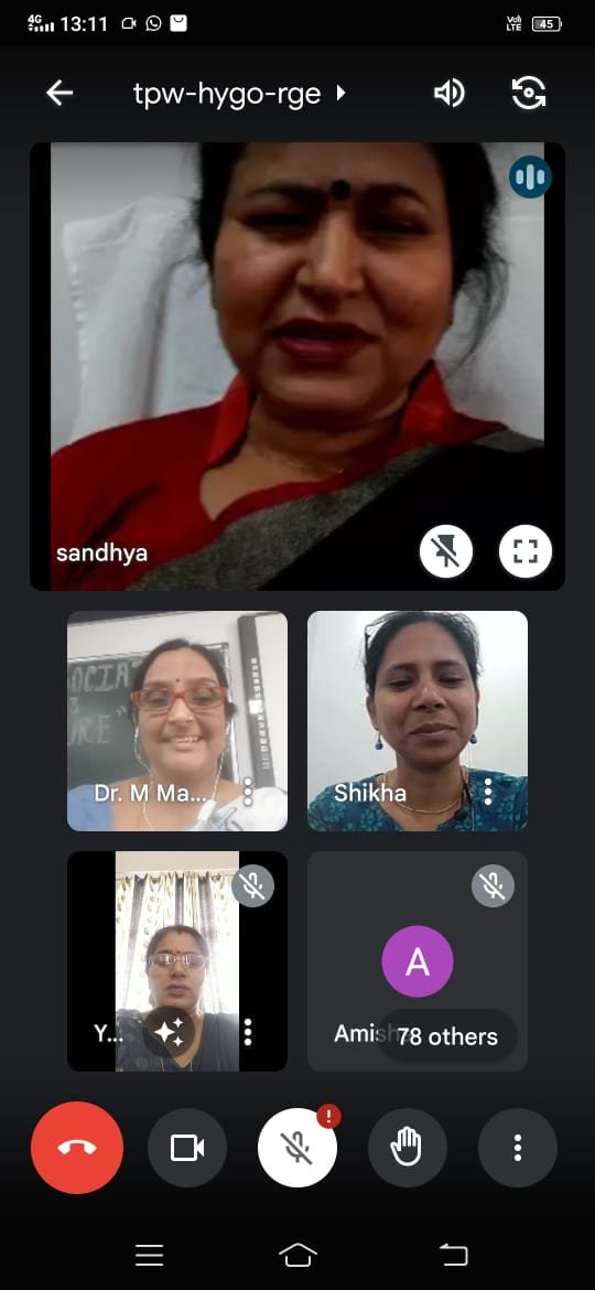 <em>भिलाई महिला महाविद्यालय में इन्वेस्टमेंट प्लानिंग विषय पर एफडीपी एवं वेबीनार संपन्न</em>