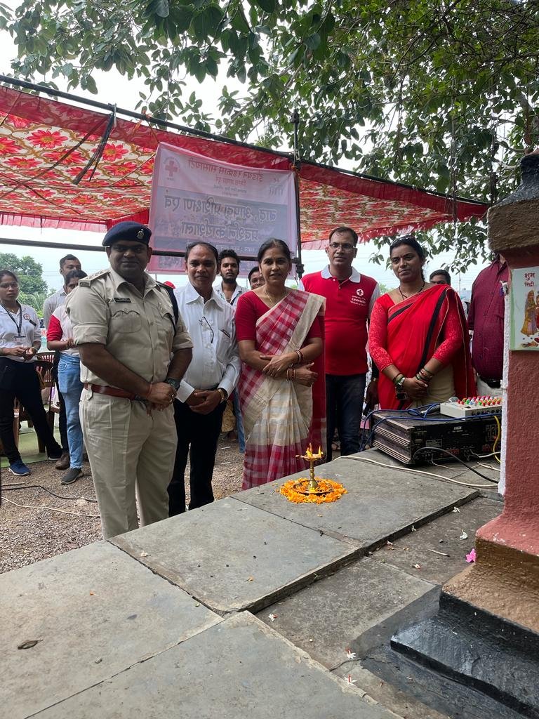 <em>साई कॉलेज भिलाई के प्राध्यापक एवं छात्रों ने यूथ रेड क्रॉस सोसायटी के आपदा एवं बाढ़ प्रबंधन ट्रेनिंग में लिया भाग 🟦 आवश्यकता पड़ने पर सहभागिता का लिया प्रण</em>