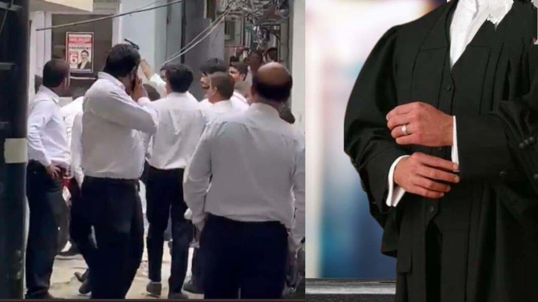 <em>दिल्ली के तीस हजारी कोर्ट में वकीलों के बीच बहस के बाद फायरिंग, पुलिस ने शुरू की जांच</em>