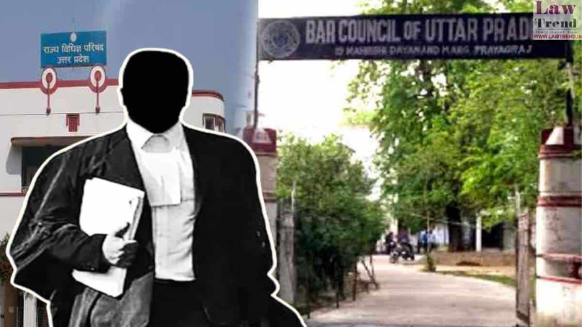 <em>मध्यस्थ के रूप में वकील अपने बैंक खाते में पैसा नहीं ले सकता: यूपी बार काउंसिल ने वकील को 5 साल के लिए किया निलंबित</em> <em>मध्यस्थ के रूप में वकील अपने बैंक खाते में पैसा नहीं ले सकता: यूपी बार काउंसिल ने वकील को 5 साल के लिए किया निलंबित</em>