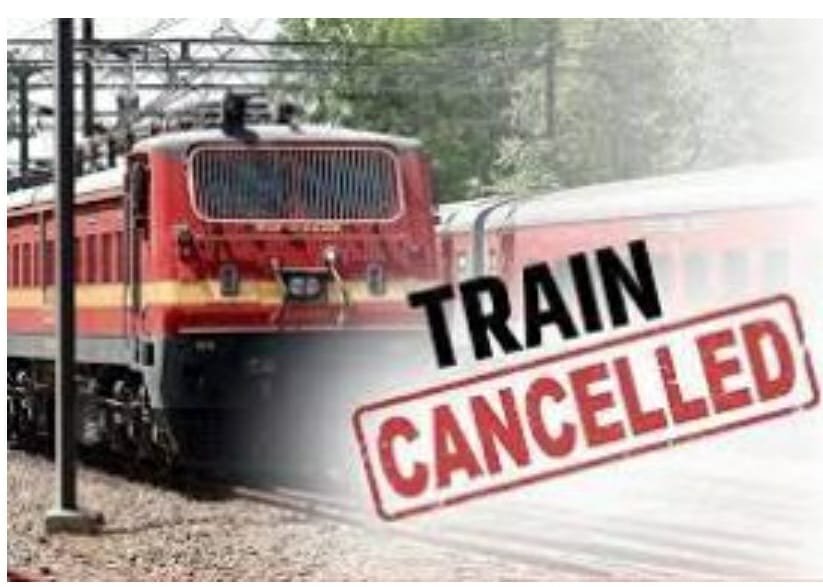 <em>चार महीने के लिए 36गढ़ से गुजरने वालीं और 18 ट्रेनों को रेलवे ने किया रद्द 🛑 देखिए कहीं आपकी ट्रेन भी तो नहीं हो गई कैंसल</em> <em>चार महीने के लिए 36गढ़ से गुजरने वालीं और 18 ट्रेनों को रेलवे ने किया रद्द 🛑 देखिए कहीं आपकी ट्रेन भी तो नहीं हो गई कैंसल</em>