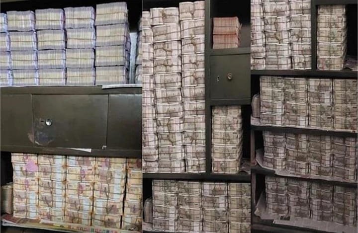 <em>नोट गिनते-गिनते मशीनें भी हो गईं खराब, ओडिशा में इनकम टैक्स के छापे में मिला भारी पैसा</em>