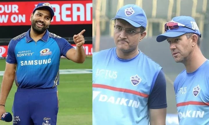 <em>Delhi Capitals: मुंबई ने ठुकराया तो दिल्ली ने अपनाया, क्या अब रोहित शर्मा दिल्ली कैपिटल्स के लिए करेंगे कप्तानी?</em>