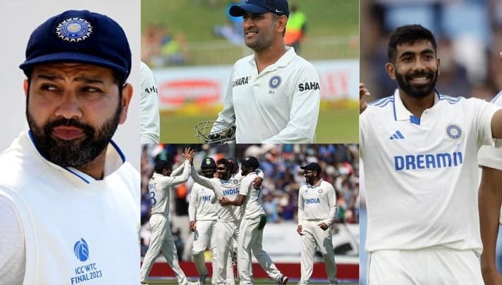 <em>केपटाउन टेस्ट में बने 20 बड़े रिकॉर्ड्स, रोहित शर्मा ने कप्तानी में रचा इतिहास, इस मामले में की धोनी की बराबरी</em>