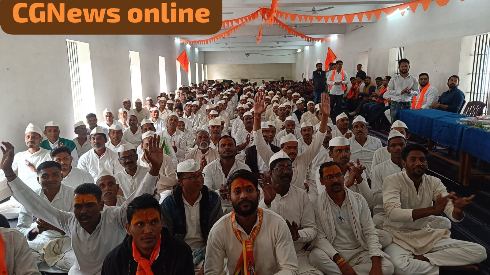 <em>दुर्ग जेल में भी आज बही भक्ति की बयार 🟧 केंद्रीय जेल दुर्ग पहुंचे विधायक रिकेश सेन 🟧 बंदियों संग भजन कीर्तन कर बांटी रामलला प्राण प्रतिष्ठा की खुशियां</em> <em>दुर्ग जेल में भी आज बही भक्ति की बयार 🟧 केंद्रीय जेल दुर्ग पहुंचे विधायक रिकेश सेन 🟧 बंदियों संग भजन कीर्तन कर बांटी रामलला प्राण प्रतिष्ठा की खुशियां</em>