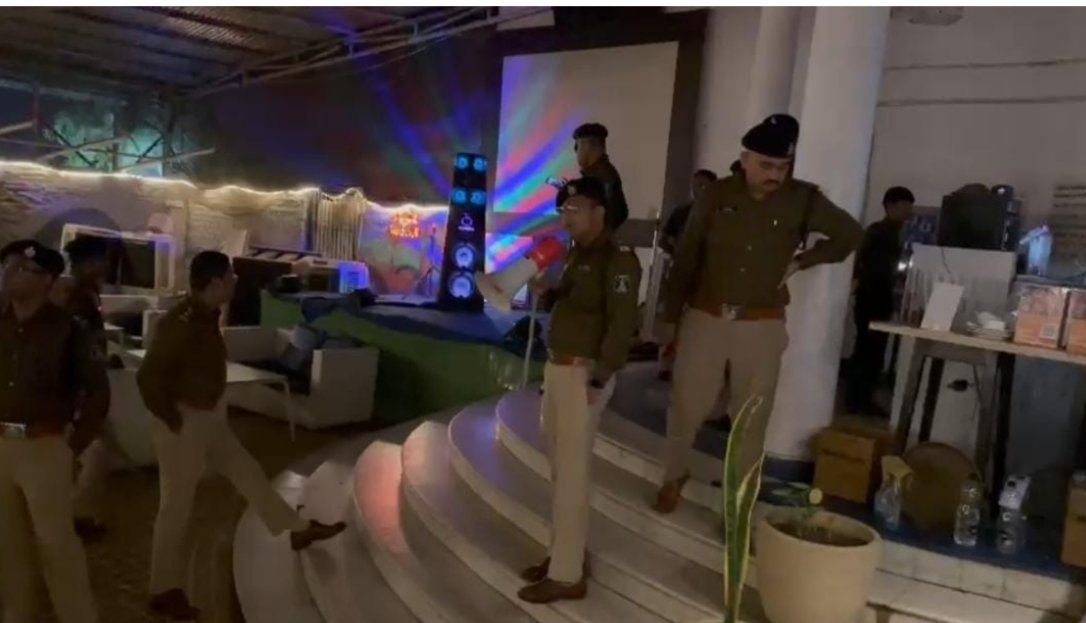 <em>शूटआउट के बाद पुलिस अलर्ट मोड पर, आईजी ने ली बैठक, होटल – बार, रेस्टोरेंट में चला चेकिंग अभियान</em>