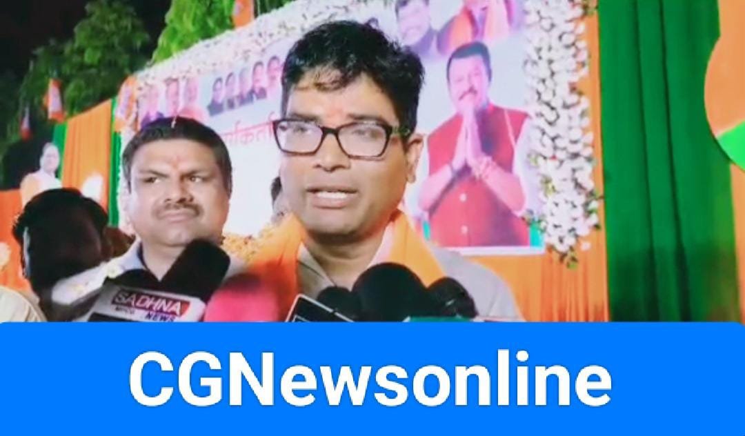 🟧 केजरीवाल के लिए चोर की दाढ़ी में तिनका वाली बात है 🟦 छत्तीसगढ़ की अर्थव्यवस्था को कई गुना बेहतर बनाएंगे – चौधरी