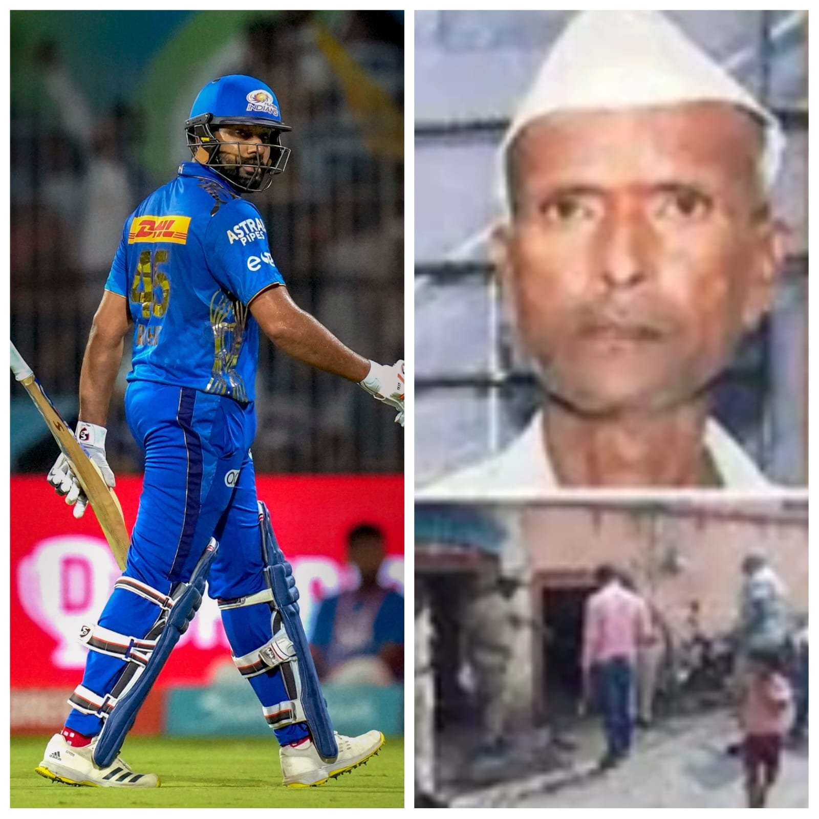 IPL 2024 : रोहित शर्मा के आउट होने का जश्न मना रहा था बुजुर्ग, एक फैन ने इतना पीटा की हो गई मौत… IPL 2024 : रोहित शर्मा के आउट होने का जश्न मना रहा था बुजुर्ग, एक फैन ने इतना पीटा की हो गई मौत…