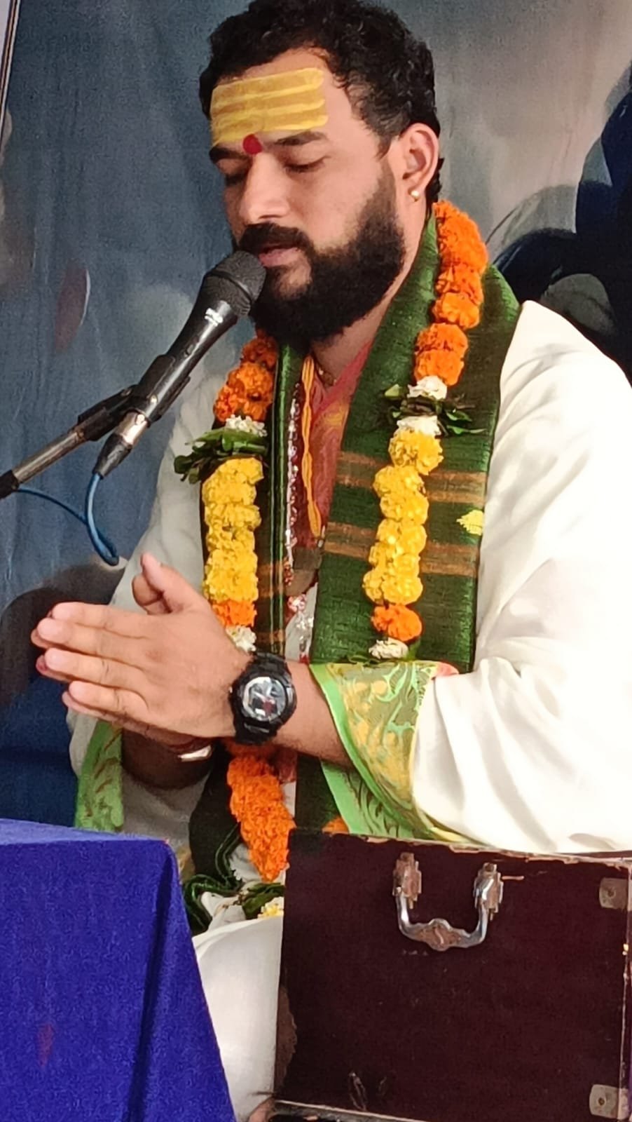 कलयुग साधन का युग मगर सुख शांति गायब , विद्युत नगर में पंडित युगल कृष्ण का भागवत कलयुग साधन का युग मगर सुख शांति गायब , विद्युत नगर में पंडित युगल कृष्ण का भागवत