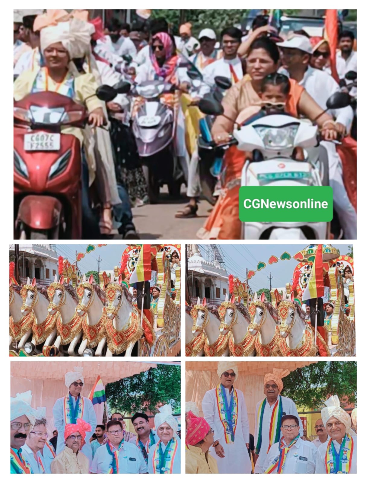 भगवान महावीर का संदेश जन-जन तक पहुंचाने सकल जैन समाज की निकली वाहन रैली 🟧 विधायक रिकेश सेन ने शांति नगर में किया अभिनंदन