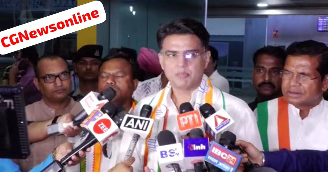 विधायक रिकेश सेन के धर्मांतरण कराने वालों की गर्दन काटने के बयान को संज्ञान में ले इलेक्शन कमीशन – रायपुर पहुंच सचिन पायलट ने कहा