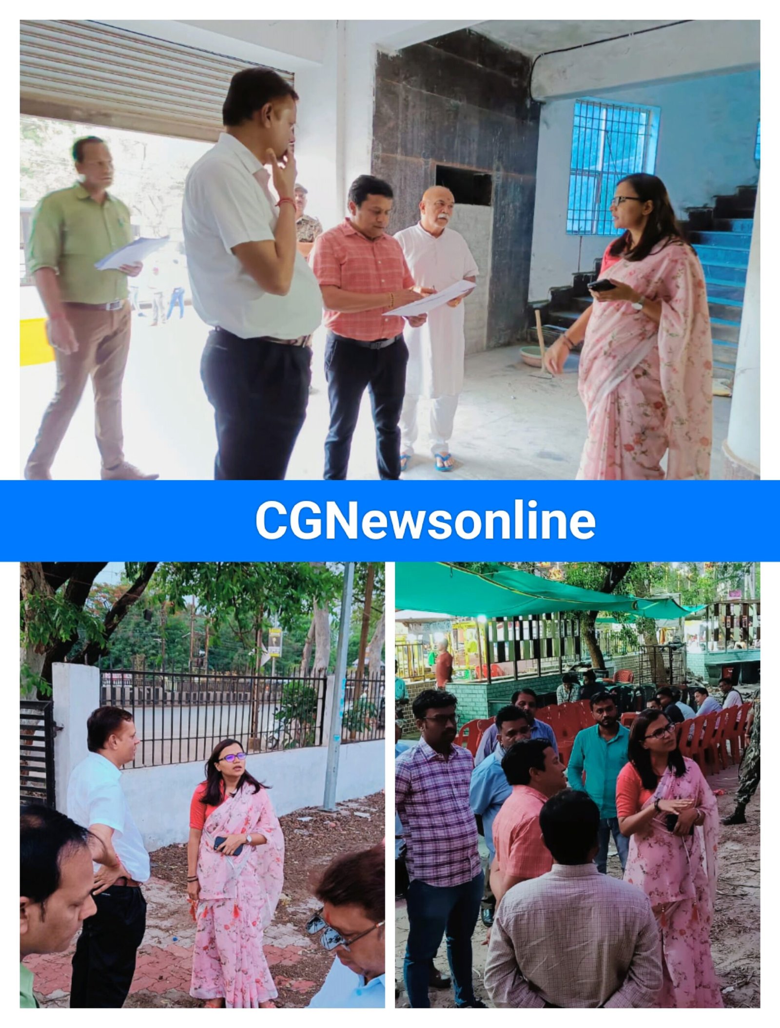 Durg News : आयुक्त एवं कलेक्टर ने किया अधिकारियों के साथ निगम क्षेत्र के दुकानों का निरीक्षण 🔵 पार्किंग की व्यवस्था हो पुख्ताः कलेक्टर 🟢 छोटे व्यापारियों के लिए बना वेंडिंग जोन, खाद्य पदार्थ का उठाएंगे लुत्फ Durg News : आयुक्त एवं कलेक्टर ने किया अधिकारियों के साथ निगम क्षेत्र के दुकानों का निरीक्षण 🔵 पार्किंग की व्यवस्था हो पुख्ताः कलेक्टर 🟢 छोटे व्यापारियों के लिए बना वेंडिंग जोन, खाद्य पदार्थ का उठाएंगे लुत्फ
