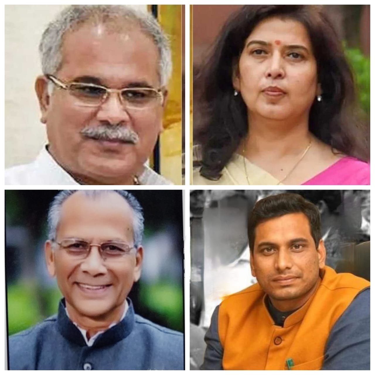 दुर्ग से भेजे गए भाजपा कांग्रेस के चारों लोक सभा प्रत्याशियों को मिली हार, बाहरी होने की लगीं छाप को नहीं झेल पाए