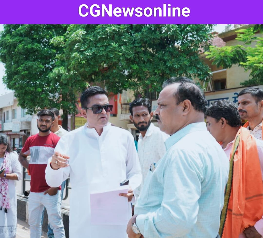 विधायक रिकेश सेन का न्यू Action Plan 🟢 कोहका के रानी अवंती बाई चौक को लेकर अधिकारियों को मौके पर बुलवा निकाला ऐसा हल कि 🔵 दूर हो जाएगी वर्षों से लंबित बड़ी समस्या