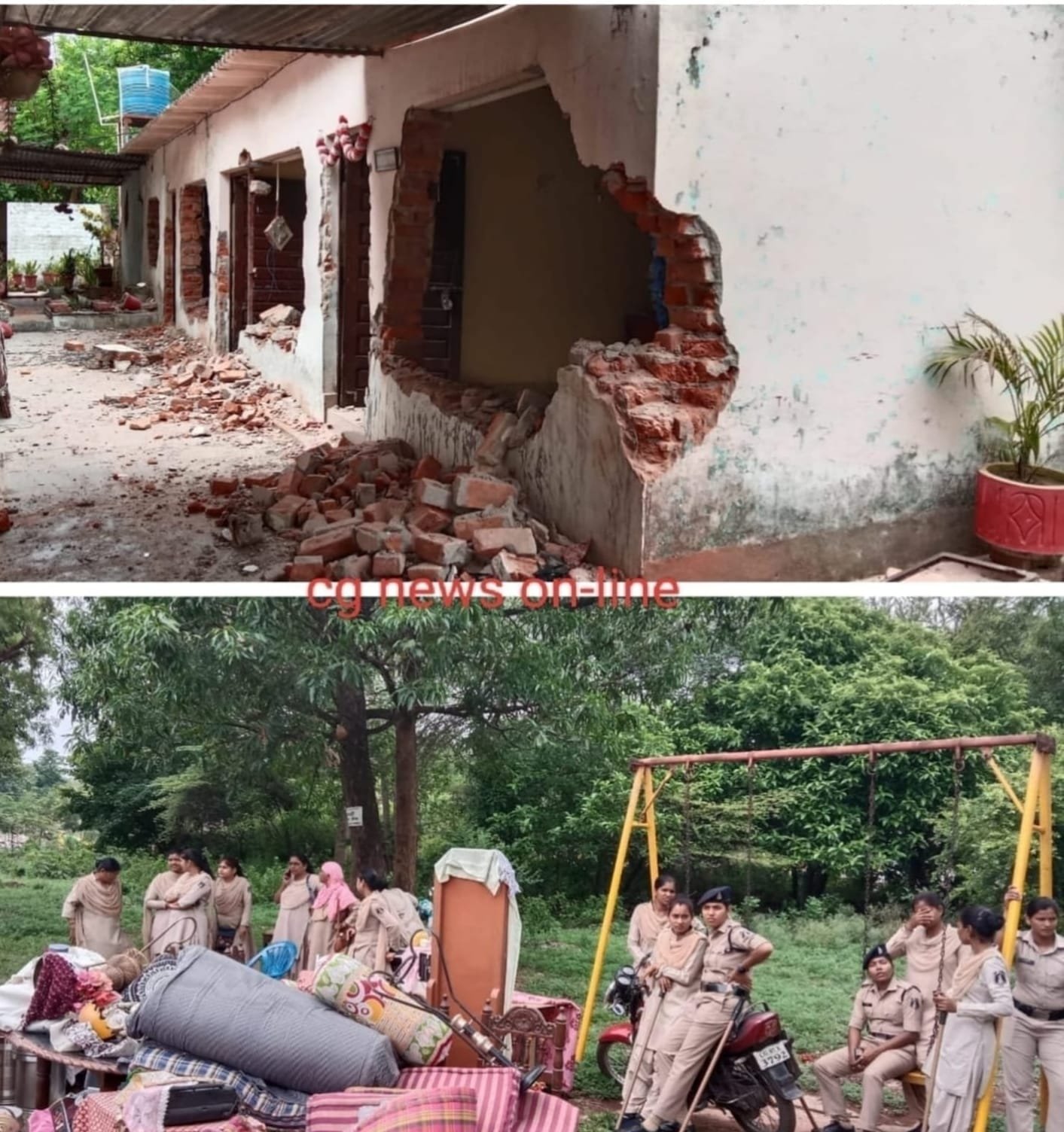 भिलाई ब्रेकिंग : गोली कांड के आरोपियों के अवैध आवास पर बीएसपी ने चलाया बुलडोजर, टाउनशिप में पहली बार हुई कार्यवाही, स्थल पर 100 से अधिक अधिकारी कर्मचारी मौजूद