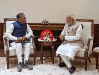 मुख्यमंत्री साय ने प्रधानमंत्री नरेंद्र मोदी से की मुलाकात, बताया मोदी की गारंटी पर काम कर रही छत्तीसगढ़ सरकार मुख्यमंत्री साय ने प्रधानमंत्री नरेंद्र मोदी से की मुलाकात, बताया मोदी की गारंटी पर काम कर रही छत्तीसगढ़ सरकार