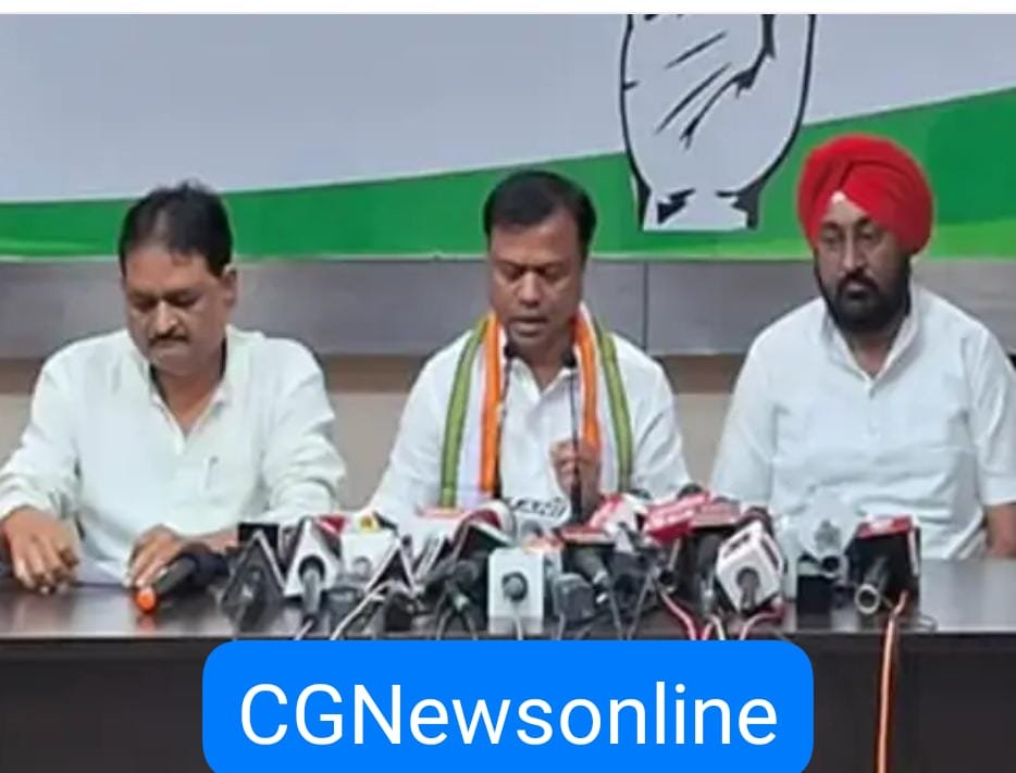 CG News 🔵 कांग्रेस के भीतरघाती और चिन्हित पदाधिकारियों को जल्द बदल देंगे-दीपक बैज 🟣 अब नेता की सिफारिश से नहीं मेहनती कार्यकर्ताओं को देंगे मौका 🟢 सचिन पायलट ने दी संगठन में बदलाव को हरी झंडी