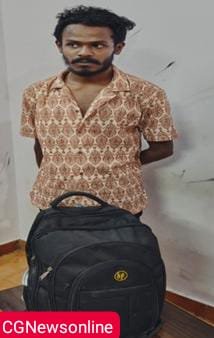 अभी-अभी भिलाई के मरोदा में कोहका के युवक से 25 हजार का गांजा पुलिस ने किया जब्त 🛑 काले रंग के बैग में रख देने जा रहा था सप्लाई