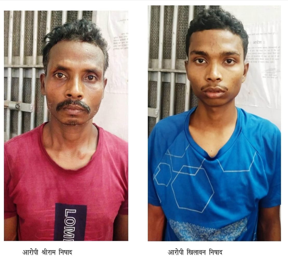 दुर्ग ब्रेकिंग : बिजली के तार से गला घोट कर बड़े भाई एवं भतीजे ने की थी हत्या, चंद घंटे में ही दोनों आरोपियों को गिरफ्तार किया मोहन नगर पुलिस ने