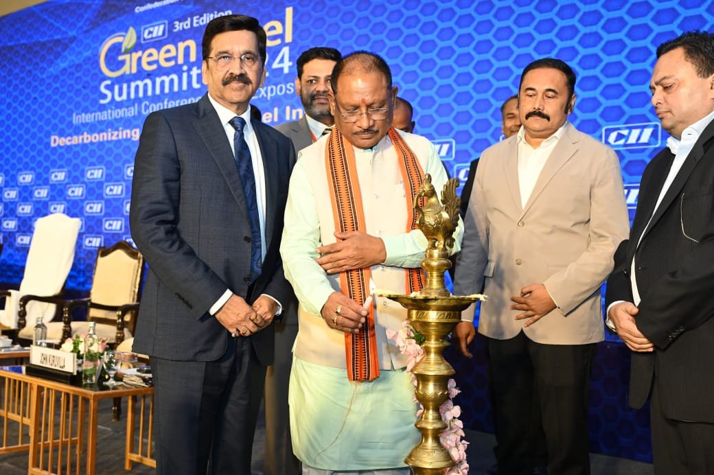 ग्रीन स्टील से शून्य कार्बन उत्सर्जन के लक्ष्य के साथ ही खुलेंगे आर्थिक संभावनाओं के द्वार- मुख्यमंत्री, सीआईआई द्वारा आयोजित ग्रीन स्टील समिट 2024 में हुए शामिल